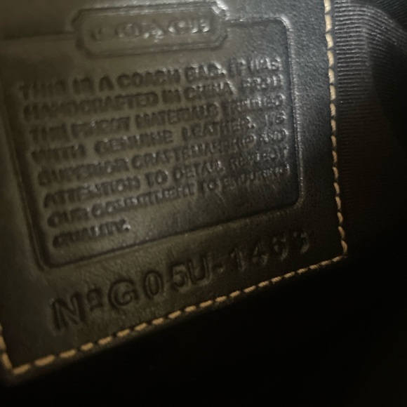 SOLD~Coach bag - Picture 2 of 3